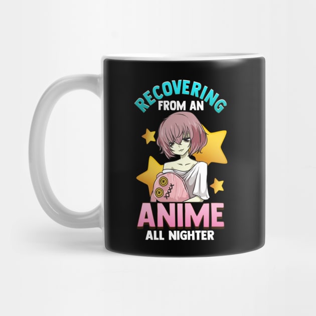 Funny Recovering From An Anime All Nighter Girl by theperfectpresents